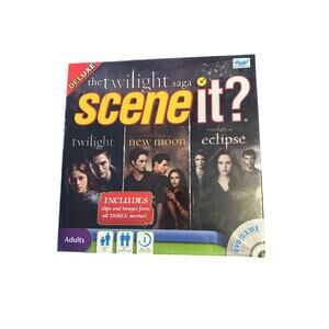The Twilight Saga: SCENE IT? Board Game with DVD, New In Box 2010